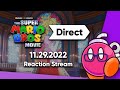The Super Mario Bros. Movie Direct 11.29.2022 Live Reaction