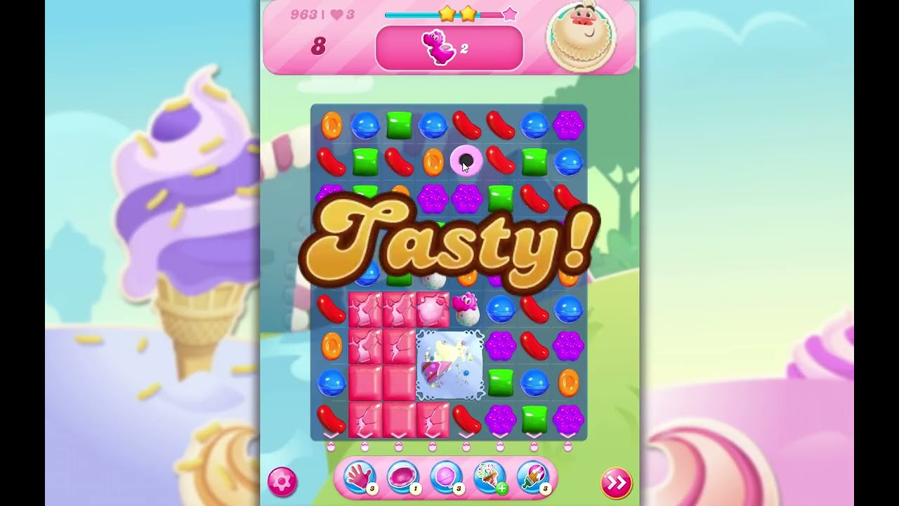 candy❤️ Candy Crush Saga Level 963 - YouTube