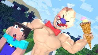 Monster school : Ice Scream vs Noob - Minecraft Animation