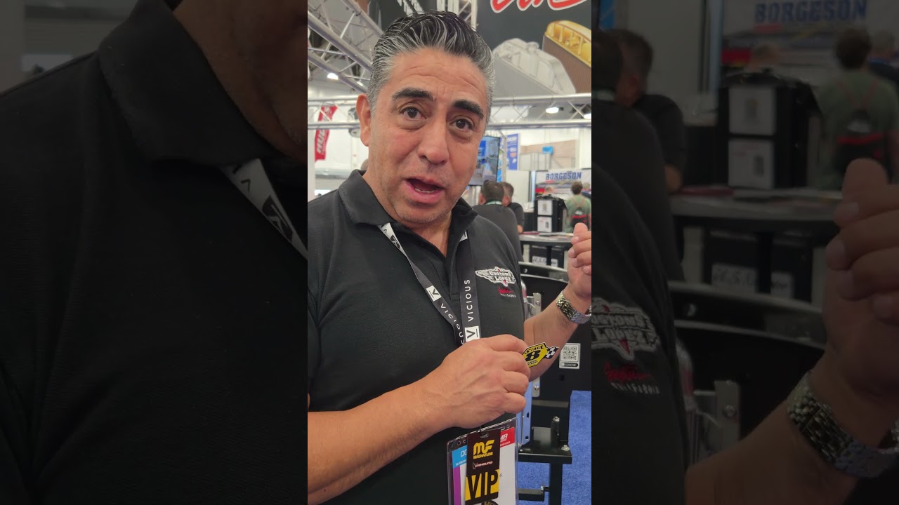 Ricardo Lopez of Customs by Lopez trusts Stage 8 Locking Fasteners