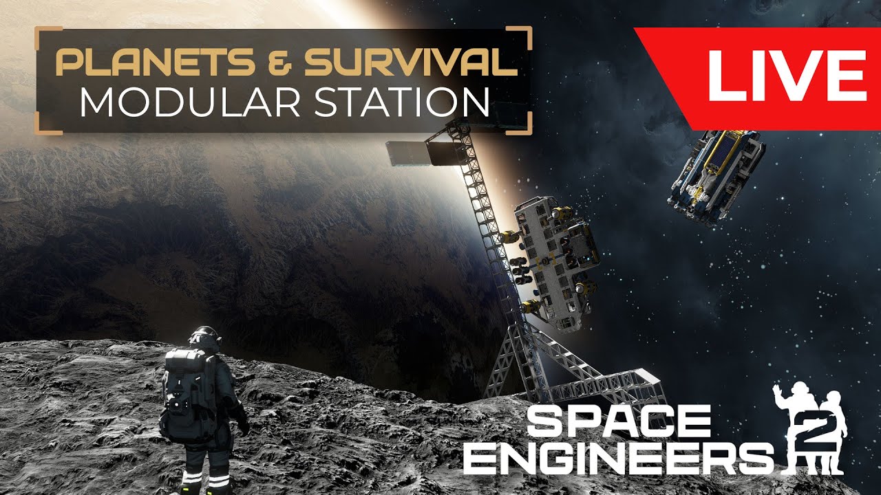 Building the CORE of the Kemik Station | Space Engineers 2 VS2 Survival Ep.20