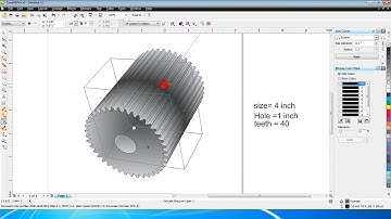 How to Creat 3D Object Design and view in 360 in Corel Drawing