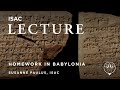 Back to school in babylonia the aims of babylonian education  susanne paulus isac