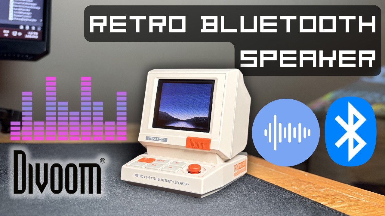 【2026年新生活ギフト】Divoom Minitoo プレゼントに最適 レトロ The Coolest Bluetooth Speaker of 2026? [Divoom MiniToo Unboxing +