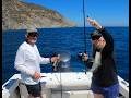 80-Year-Old Dad &amp; Daughter Fishing Trip to Catalina Island on our Parker 2320