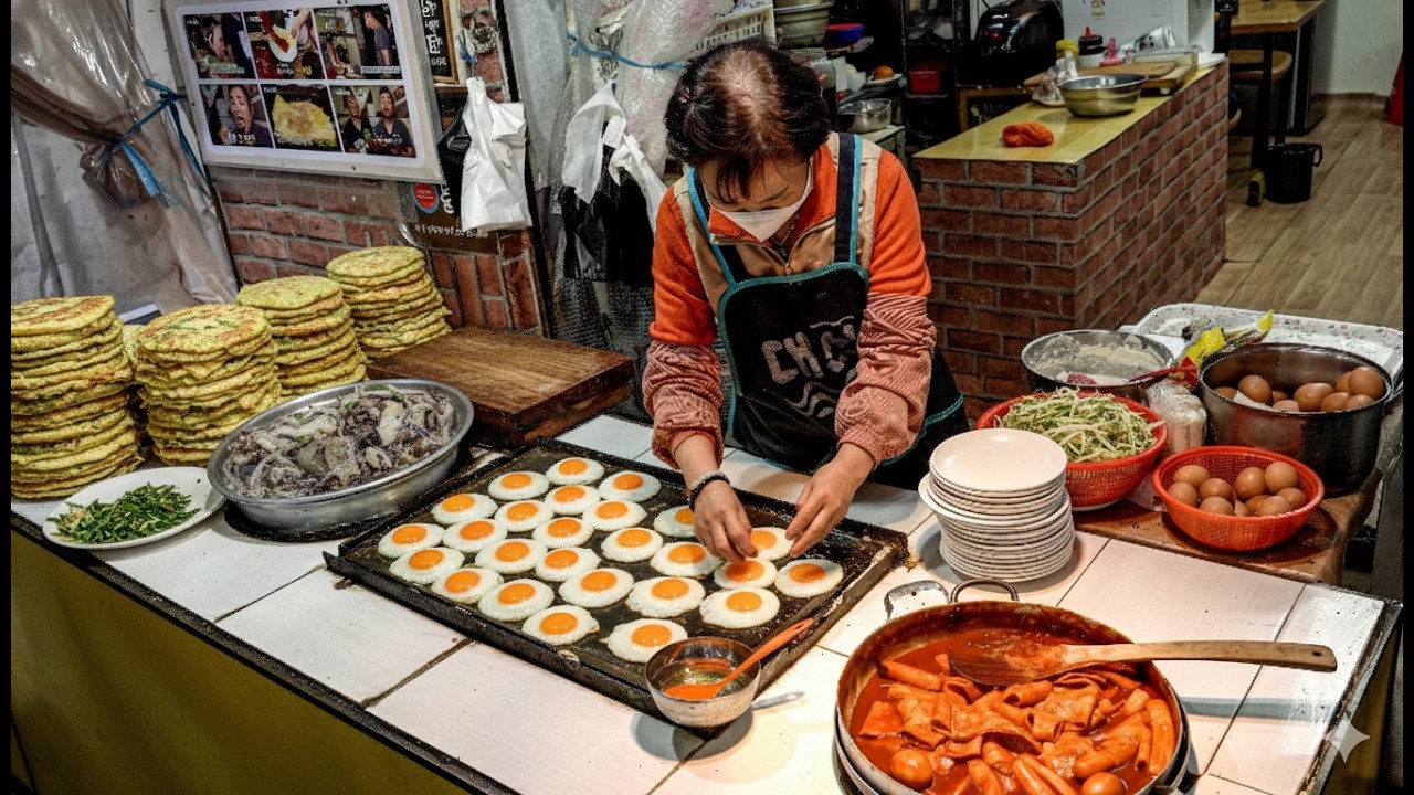 오직 부산에만 있다?! 당면과 반죽, 계란만 넣어 만든 원조 계란만두!│Korean egg mandu, pancakes