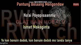 Ismet Mokoginta ~ Olatdon bain mobalu #pantungBolaangMongondow