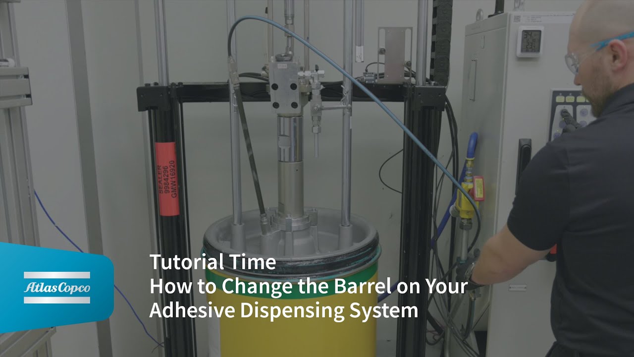 Tutorial Time: How to Change the Barrel on Your Adhesive Dispensing System