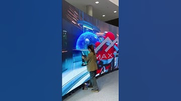 Curved GOB P2.6 LED display for exhibition.#leddisplay #gob #MAXTOPInnovation