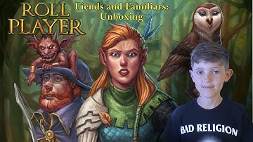 Roll Player Fiends and Familiars: Unboxing!