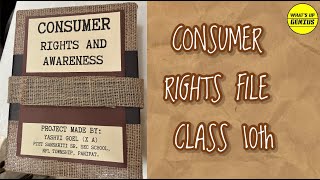 Superb | Consumer Awareness Project | Class 10 | Consumer Rights | CBSE | Economics | SST