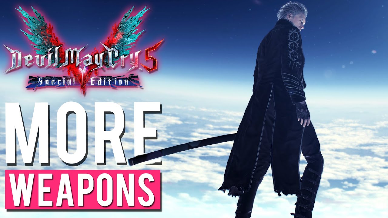 Stylish Devil May Cry 5 Fanart Gives Vergil Some New Weapons