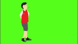 Green Screen Animasi Lomba Kelereng Nocopyright