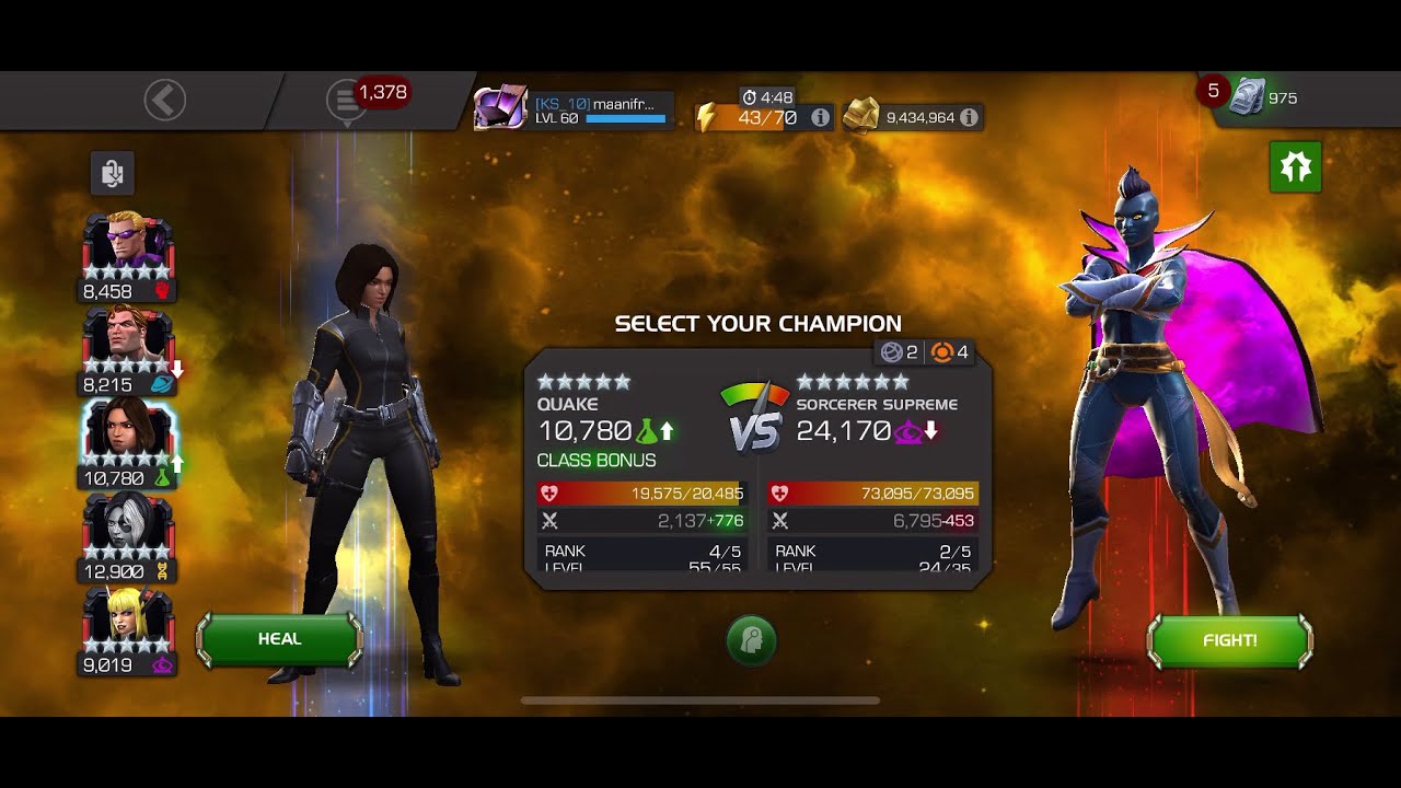 BARONS' WAR: FOLLOWERS VIGOR | MARVEL Contest of Champions