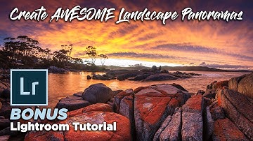 Adobe Lightroom Panorama Tutorial |  The EASIEST Way To Stitch!