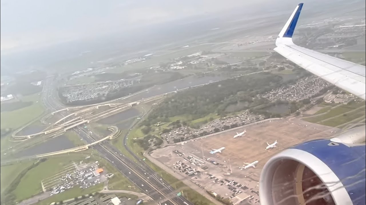 Delta Airbus A321 Pushback, Taxi, and Takeoff from Orlando (MCO)
