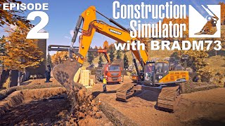 CONSTRUCTION SIMULATOR (2022) - Episode 2: A Really BIG crane! screenshot 4