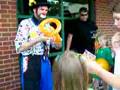 Flower Clown making balloons LIVE