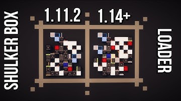 100% Reliable Shulker Box Loaders with Item Filter [1-wide Tileable]