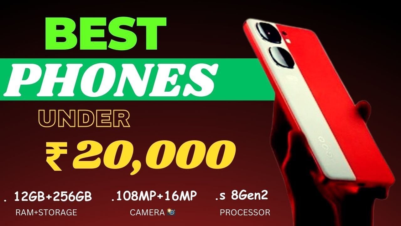 TOP 5 BEST 5G SMARTPHONE UNDER 20000 IN 2024 ! 12GB+256GB ! 4k VIDEO ...