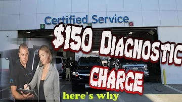 Do dealerships charge for diagnosis?