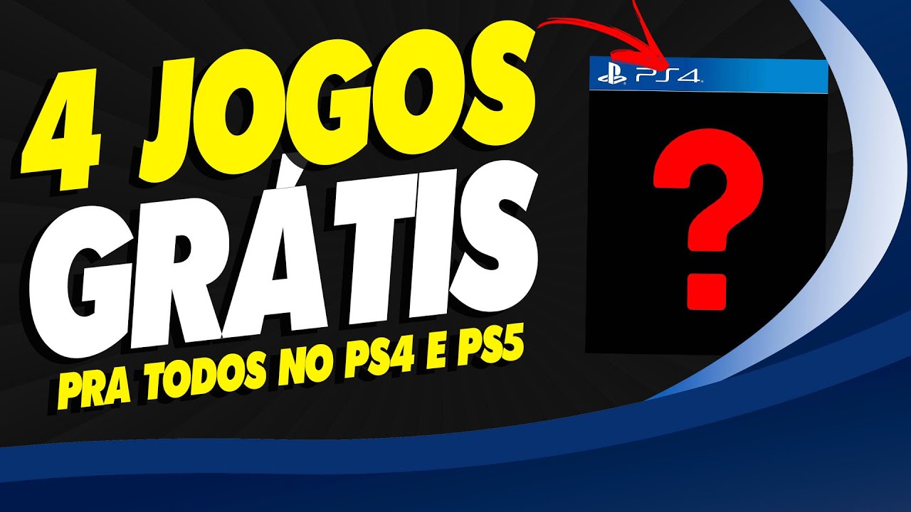 Todos os jogos grátis da PS5 e PS4