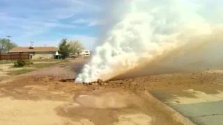 Extreme Water Main Blowout   Video   KillSomeTime com 2