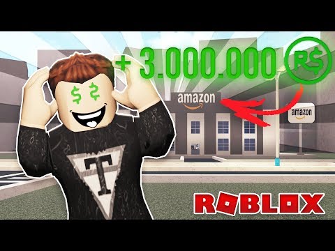 Je Gagne 3 000 000 De Robux Et Deviens Le Patron De Amazon Roblox Youtube - amazones roblox