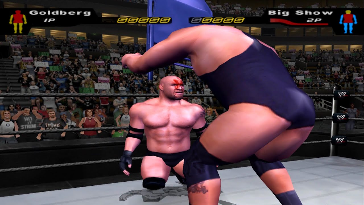 Goldberg vs Big Show | Last Man Standing | WWE SmackDown! Here Comes the Pain | Intel UHD 630