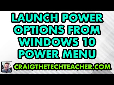 How To Launch Power Options From The Windows 10 Start Menu Power Menu (2022) hqdefault