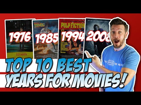 Top 10 Best Years for Movies!