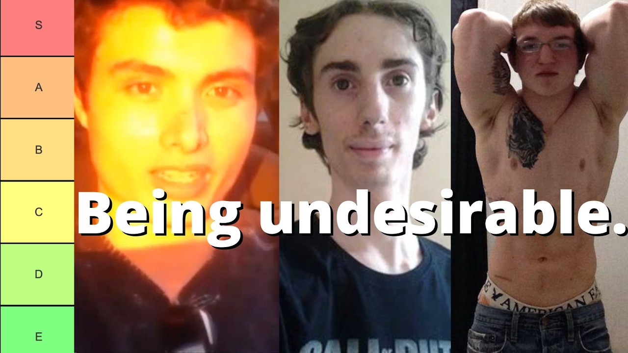 Male Raiting Guide Incel Incel Traits Tier List - YouTube