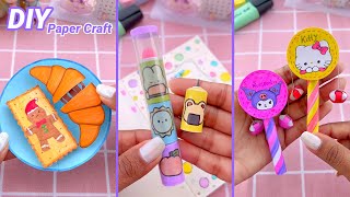 Easy Craft Ideas / DIY Miniature Crafts Idea / school hacks / paper craft / how to make / mini craft