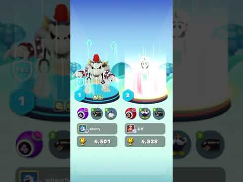 Dr. Mario World - Tier 10 Versus Mode - Dry Bowser vs Fire Luigi - 29 Points