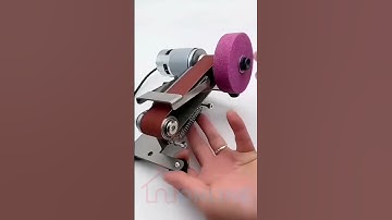 Máy mài dao kéo dụng cụ DYI dùng điện 12 24V có 3 chế độ mài đánh bóng.