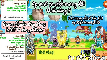 Ngọc Rồng Lậu OPEN |Có Phải Chuẩn Cày Chay Lên Vip? Free Vô Hạn Ngọc ,Vàng Up Quái Là Có, Ko Cần MTV