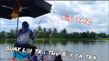 Câu đài tự nhiên, tiếp tục chuyến đi săn cá tra và câu chuyện 5 cặp thẻo ✅