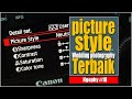 Cara seting Picture style untuk Wedding Photography [Ngophy #18]