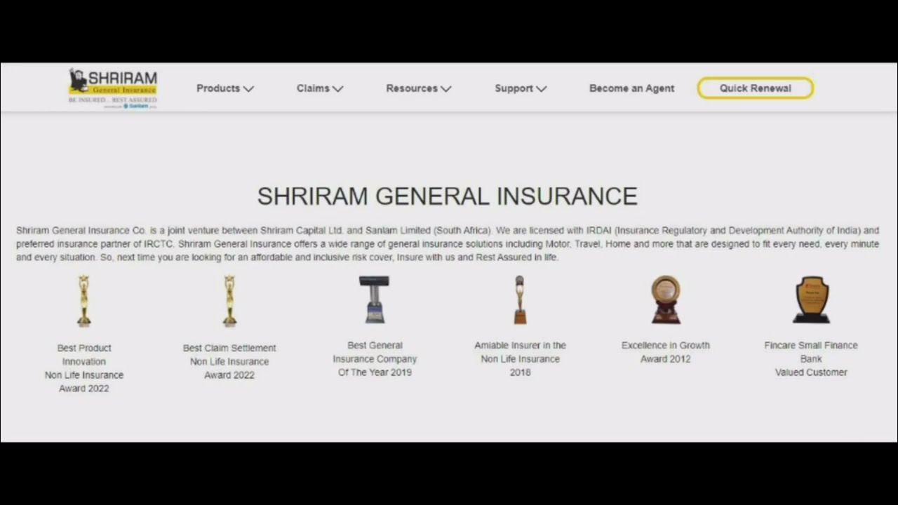 How to download SGIC ( Shriram General insurance ) motor policy ? - YouTube