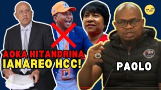 PAOLO MAMPITANDRINA NY FILOHAN'NY HCC | AFERA 'DISQUALIFICATION' AN'I AUGUSTIN ANDRIAMANANORO...