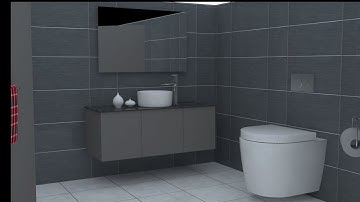 3dsmax Tutorials, Tutorial on Modeling, Texturing & Lighting a 3D Bathroom in 3dsmax using Vray