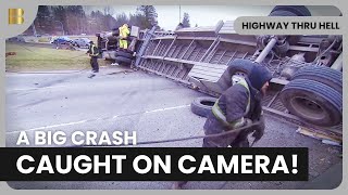 Dash Cam Catches Chaos - Highway Thru Hell - S08 EP807 - Reality Drama