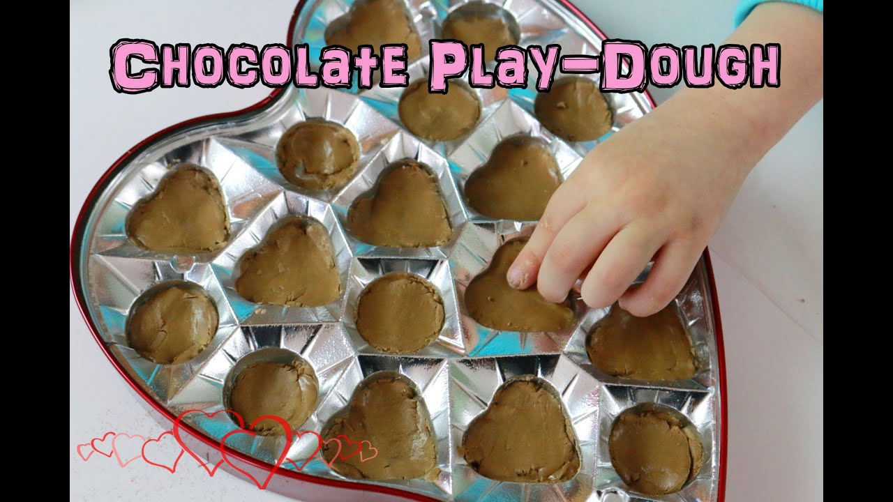 Pinsday How To Chocolate Play Dough Valentines Creative Play Pinsday How To Chocolate Play Dough Valentines Creative Play