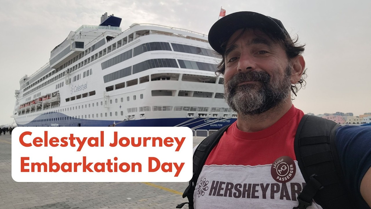 I cruised the ARABIAN SEA!!! I wanted something exciting and new. Celestyal Journey Day 1, Doha