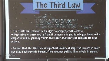 I, Robot Assignment Extra Credit Video