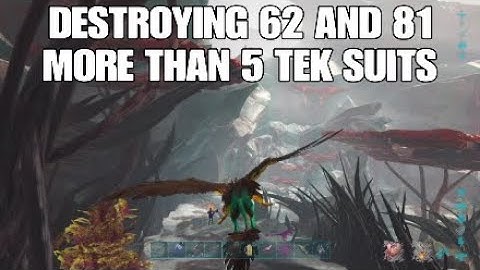 ARK SMALL TRIBES PS4/ DESTROYING 62 AND 81 / PVP CLIPS / EZ TEKSUITS / PACA OP ON GRIFFIN ON TOP