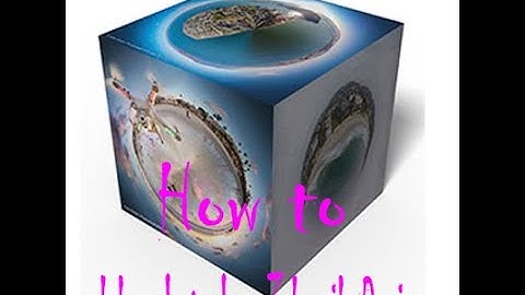 How to create 3D Photo Cube in Photoshop 7. 0 Bangla tutorial YouTube