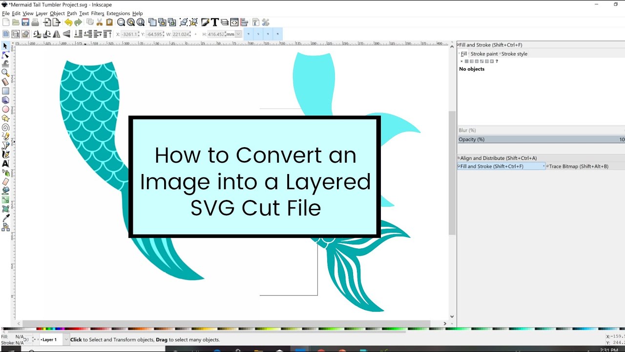 Download How To Convert An Image To An Svg Cut File For Cricut Design Space Using The Free Inkscape Program Youtube