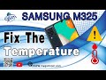 Samsung M32 M325 Temperature Is Too High Unplug Charger المقاومه الحراريه 