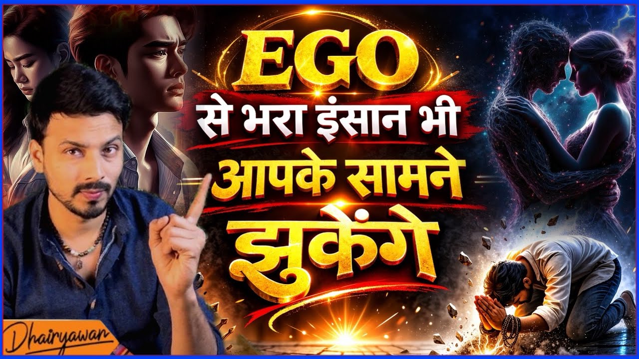 Ego Se Bhara Insaan Bhi Aapke Samne Jhukega | Powerful Psychology Trick || By Mayank Dhairyawan ||